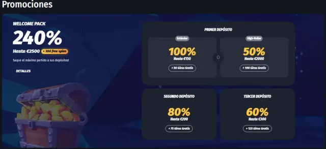 WinShark Welcome Bonus